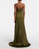 Blumarine Blumarine AppliquÃ© satin gown - 3
