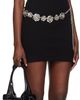 Blumarine Blumarine Black Graphic Minidress - 2