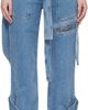 Blumarine Blumarine Blue Layered Jeans - 1
