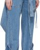 Blumarine Blumarine Blue Layered Jeans - 2