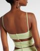 Blumarine Blumarine Bow-detail denim top - 6
