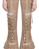 Blumarine Blumarine Brown Strap Trousers - 1