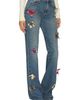 Blumarine Blumarine Butterfly Boyfriend Jean - 2