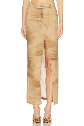 Blumarine Blumarine Denim Skirt