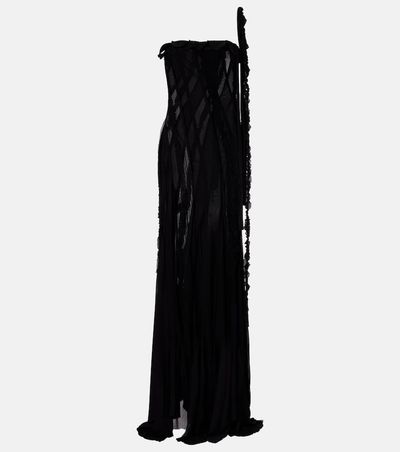Blumarine Blumarine Draped one-shoulder gown