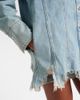 Blumarine Blumarine Embroidered denim overshirt - 4