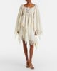 Blumarine Blumarine Embroidered lace-trimmed miniskirt - 2