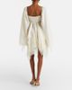 Blumarine Blumarine Embroidered lace-trimmed miniskirt - 5