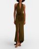 Blumarine Blumarine Floral-appliquÃ© ruched maxi dress - 2