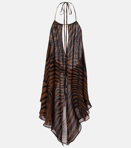 Blumarine Blumarine Foulard twill top
