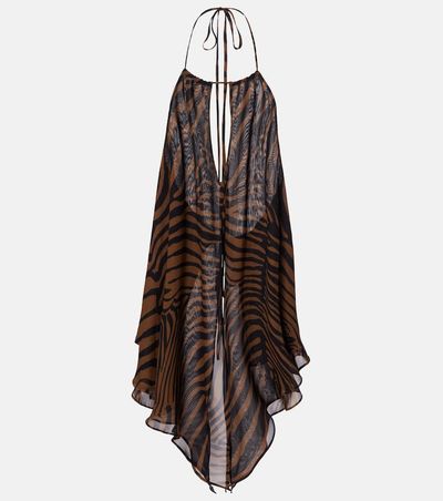 Blumarine Blumarine Foulard twill top