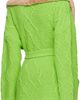 Blumarine Blumarine Green Heavy Jacket - 3