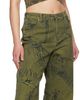 Blumarine Blumarine Khaki Printed Jeans - 4