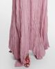 Blumarine Blumarine Lace-trimmed plissÃ© georgette gown - 5
