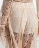 Blumarine Blumarine Lace-trimmed satin wide-leg pants - 5