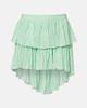 Blumarine Blumarine Plissé tiered georgette miniskirt - 1