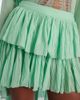 Blumarine Blumarine Plissé tiered georgette miniskirt - 4