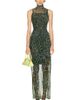 Blumarine Blumarine Print Net Maxi Dress - 1