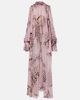 Blumarine Blumarine Printed asymmetric georgette blouse - 1