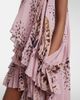 Blumarine Blumarine Printed asymmetric georgette blouse - 4