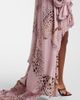 Blumarine Blumarine Printed asymmetric georgette blouse - 5