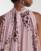 Blumarine Blumarine Printed asymmetric georgette blouse - 6