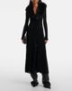 Blumarine Blumarine Shearling-trimmed striped cardigan - 2