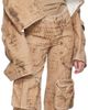 Blumarine Blumarine Tan Camouflage Denim Jacket - 4