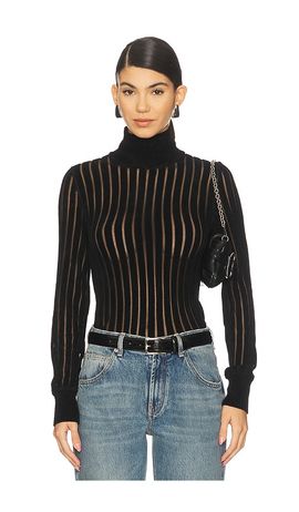 Blumarine Blumarine Turtleneck Knit Sweater
