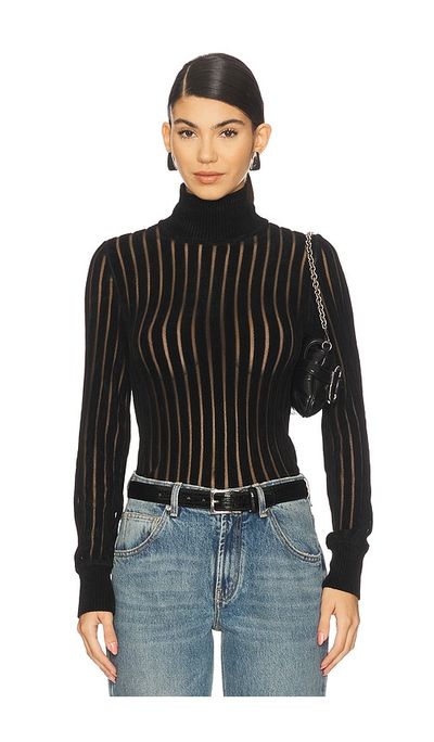 Blumarine Blumarine Turtleneck Knit Sweater