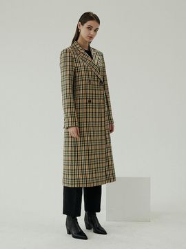 BLUV Carmen coat bold checked