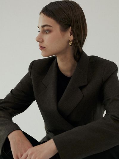 BLUV Marianne Double Jacket Cigar Brown