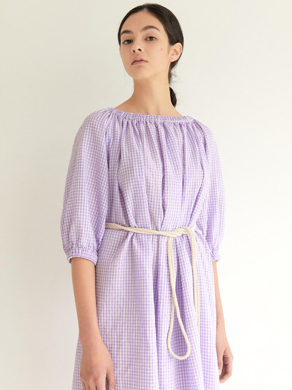 BLUV Off-Shoulder Dress_L.Purple