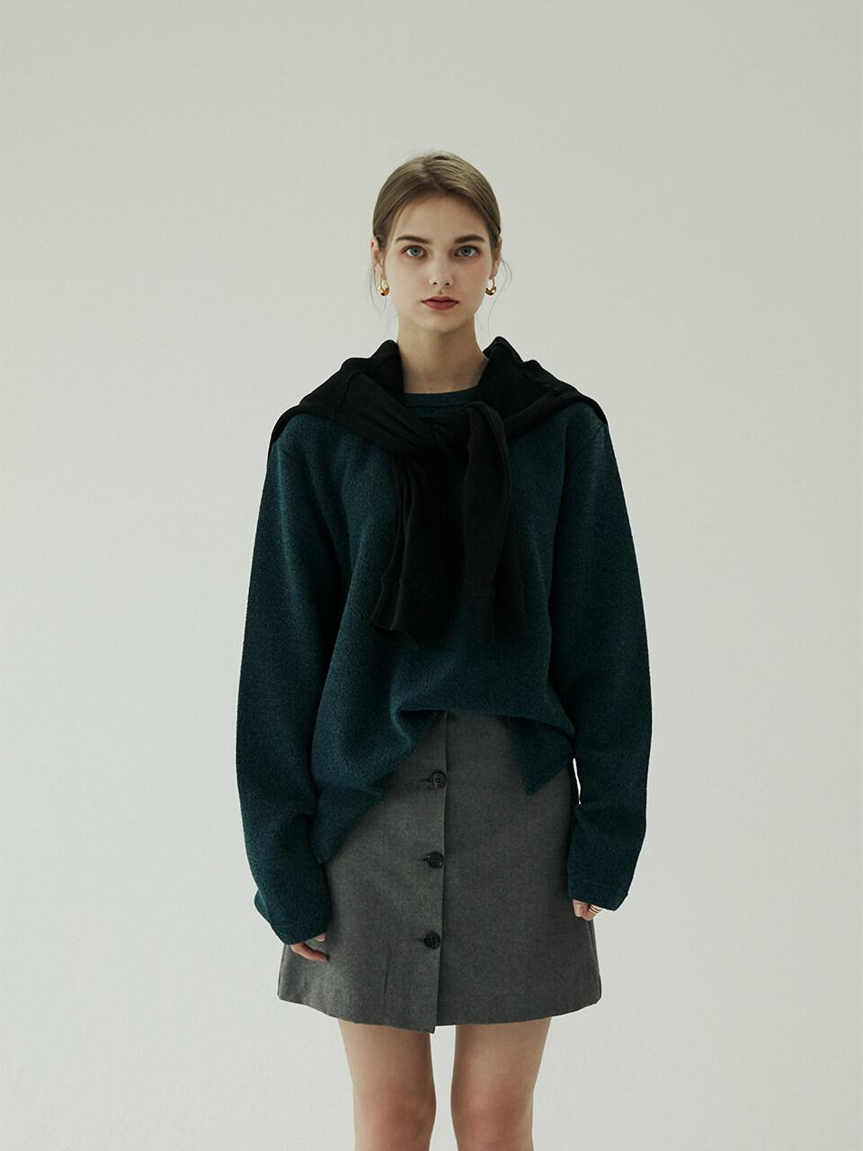 BLUV Pauline skirt ash gray