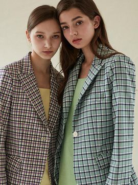 BLUV Rosh Check Jacket_Green