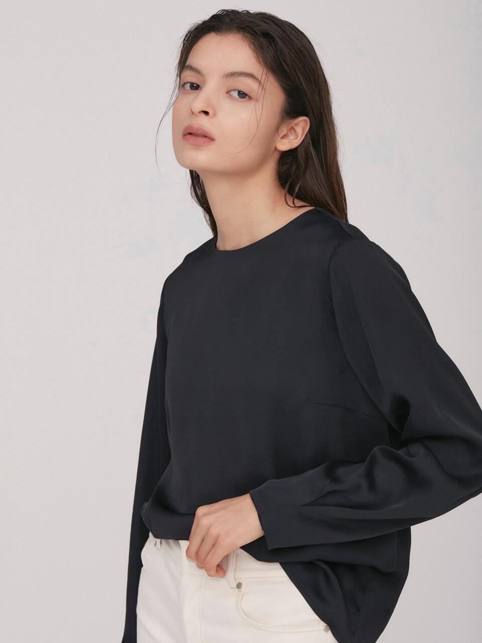 BLUV Sharon Viscose Blouse_D.Navy