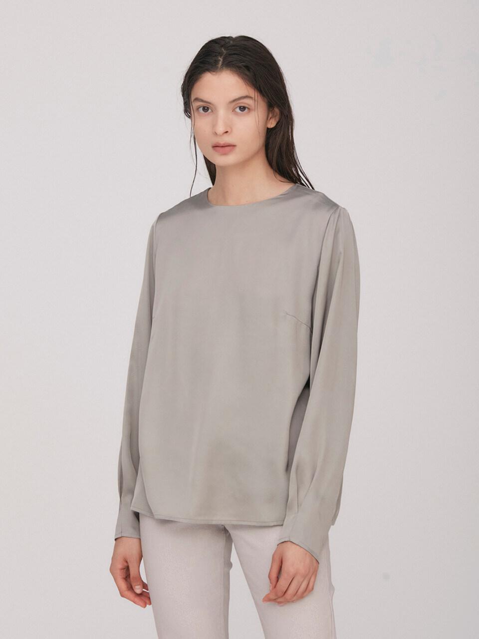 BLUV Sharon Viscose Blouse_L.Gray