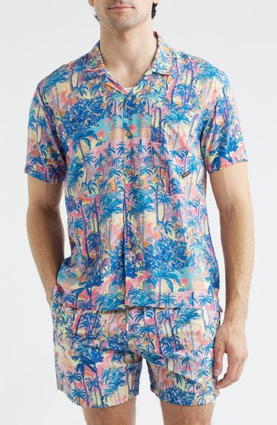 Boardies Boardies Havana Print Camp Shirt