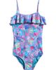 Boardies Boardies Kids' Coral Ruffle One-Piece Swimsuit - 1