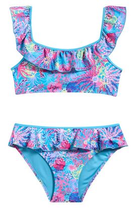 Boardies Boardies Kids' Coral Ruffle Two-Piece Swimsuit