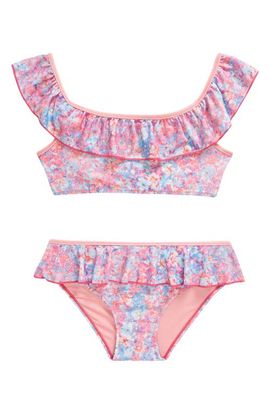 Boardies Boardies Kids' Ditzy Ruffle Two-Piece Swimsuit