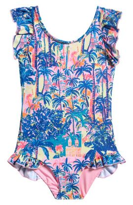 Boardies Boardies Kids' Havana Ruffles One-Piece Swimsuit