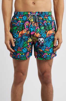 Boardies Boardies Munday Jungle Mid Length Swim Trunks