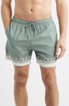 Boardies Boardies Palm Tree Print Swim Trunks
