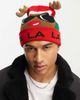 Boardmans Boardmans christmas reindeer ears hat in red - 1