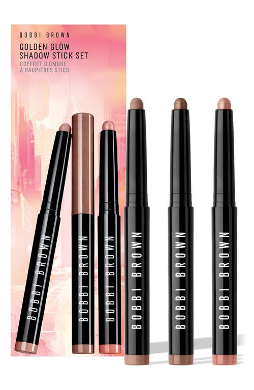 Bobbi Brown Bobbi Brown Golden Glow Waterproof Cream Eyeshadow Stick Set $102 Value