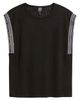 Bobeau Bobeau Caty Embroidered Sleeve Knit Top - 5