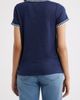 Bobeau Bobeau Crochet Trim T-Shirt - 2