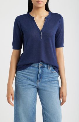 Bobeau Bobeau Edge Stitch Polo