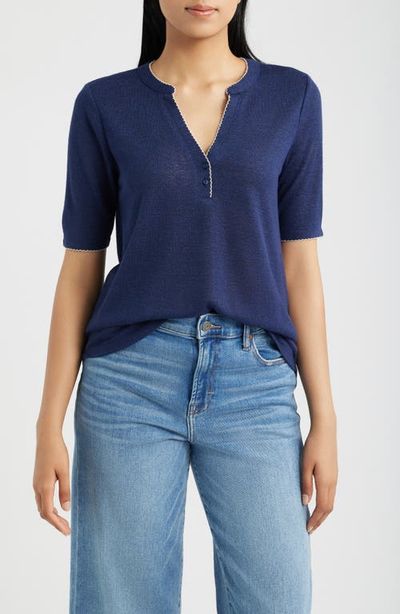 Bobeau Bobeau Edge Stitch Polo